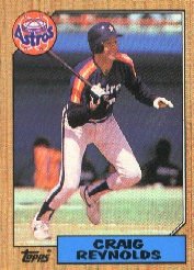 1987 Topps Baseball Cards      779     Craig Reynolds